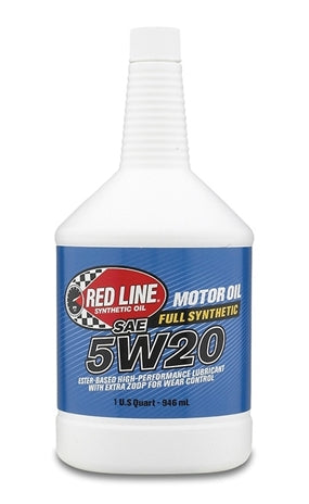 5W20 Motor Oil Quart - Red Line Synthetic Oil
