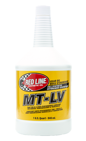 Red Line 50604 MT-LV 70W/75W Synthetic Gear Oil - 3 Quarts